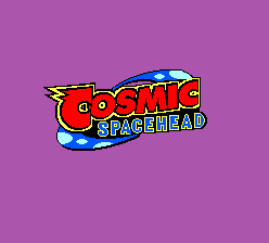 Cosmic Spacehead (Europe) (En,Fr,De,Es) Title Screen